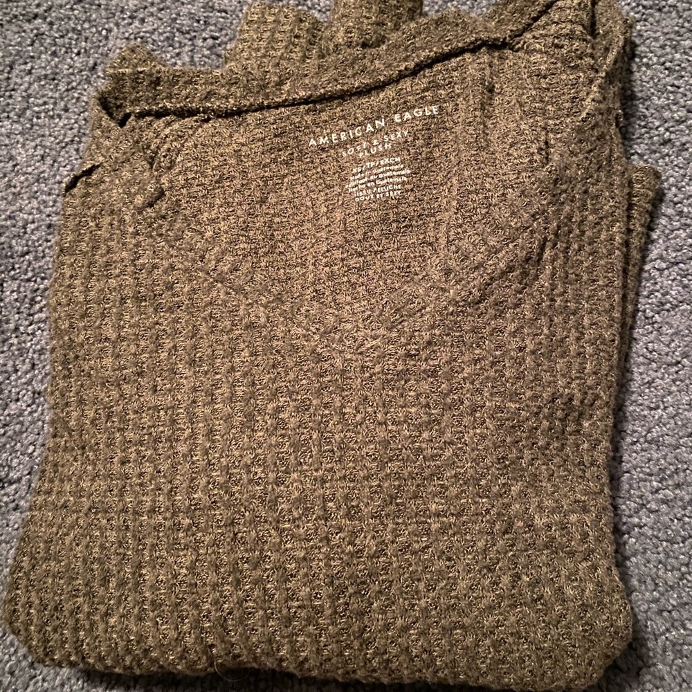 green American eagle sweater